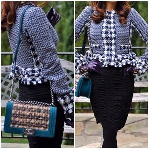 TORY BURCH Tweed Blazer